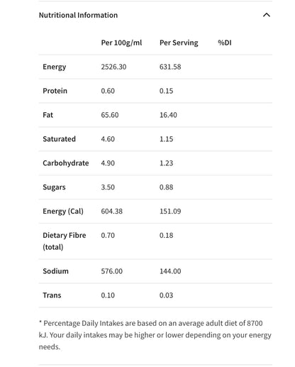 Coles Nature’s Kitchen Plant-based Garlic Aioli 240mL