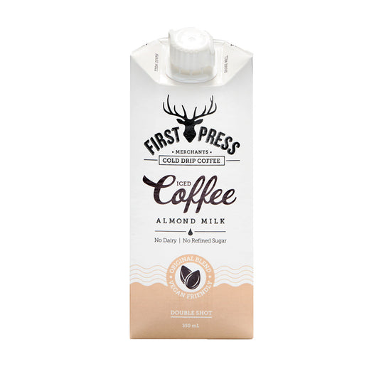 First Press Vegan Iced Coffee Almond Milk Original Blend 350mL (gluten-free)