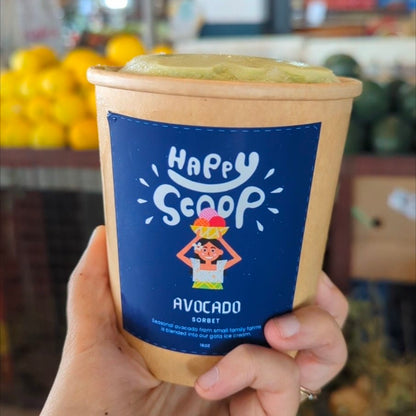 Happy Scoop Avo Con Hielo Vegan Ice Cream pint (gluten-free)