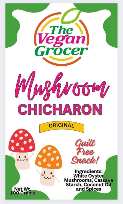 TVG Gluten-free Mushroom Chicharon Salt & Vinegar 100g