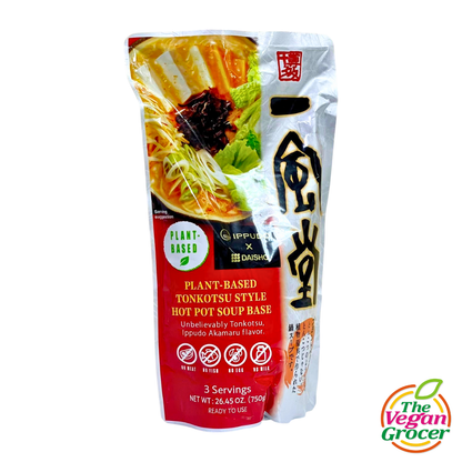 Ippudo Plant-based Tonkotsu Hot Pot Soup Base 750g