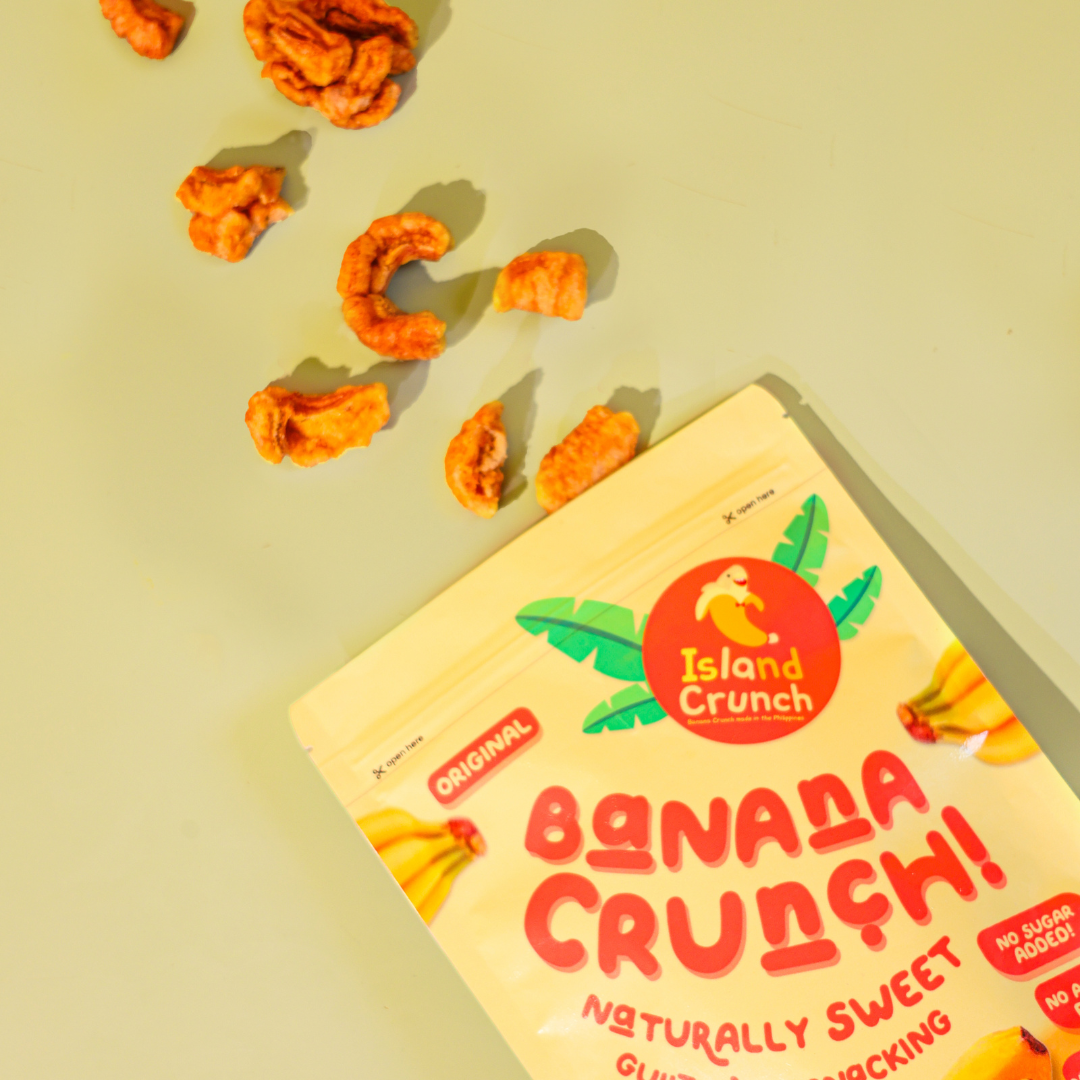Island Crunch Banana Crunch 65g - Original