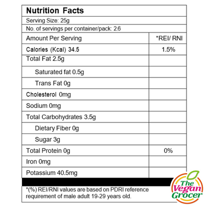 Island Crunch Banana Crunch 65g - Original
