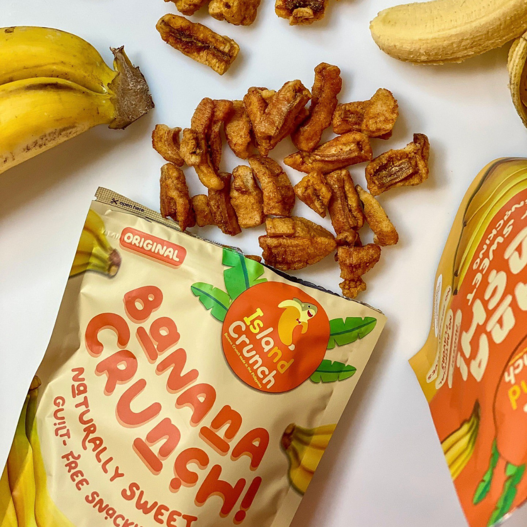 Island Crunch Banana Crunch 65g - Original