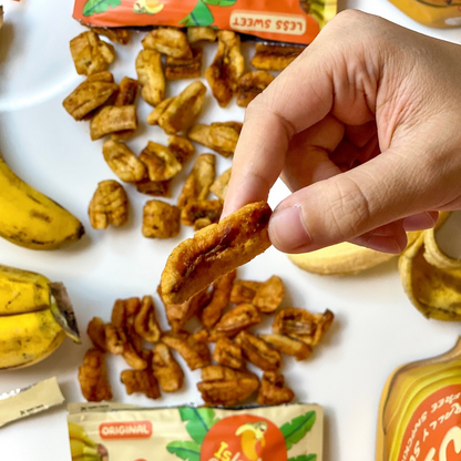 Island Crunch Banana Crunch 65g - Less Sweet