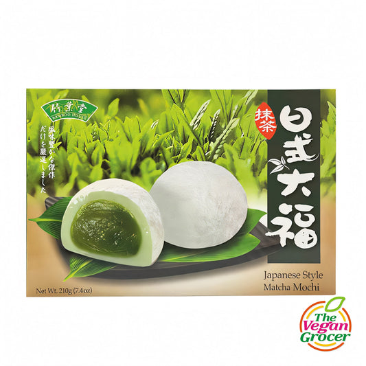 Japanese Style Vegan Matcha Mochi 210g 6s