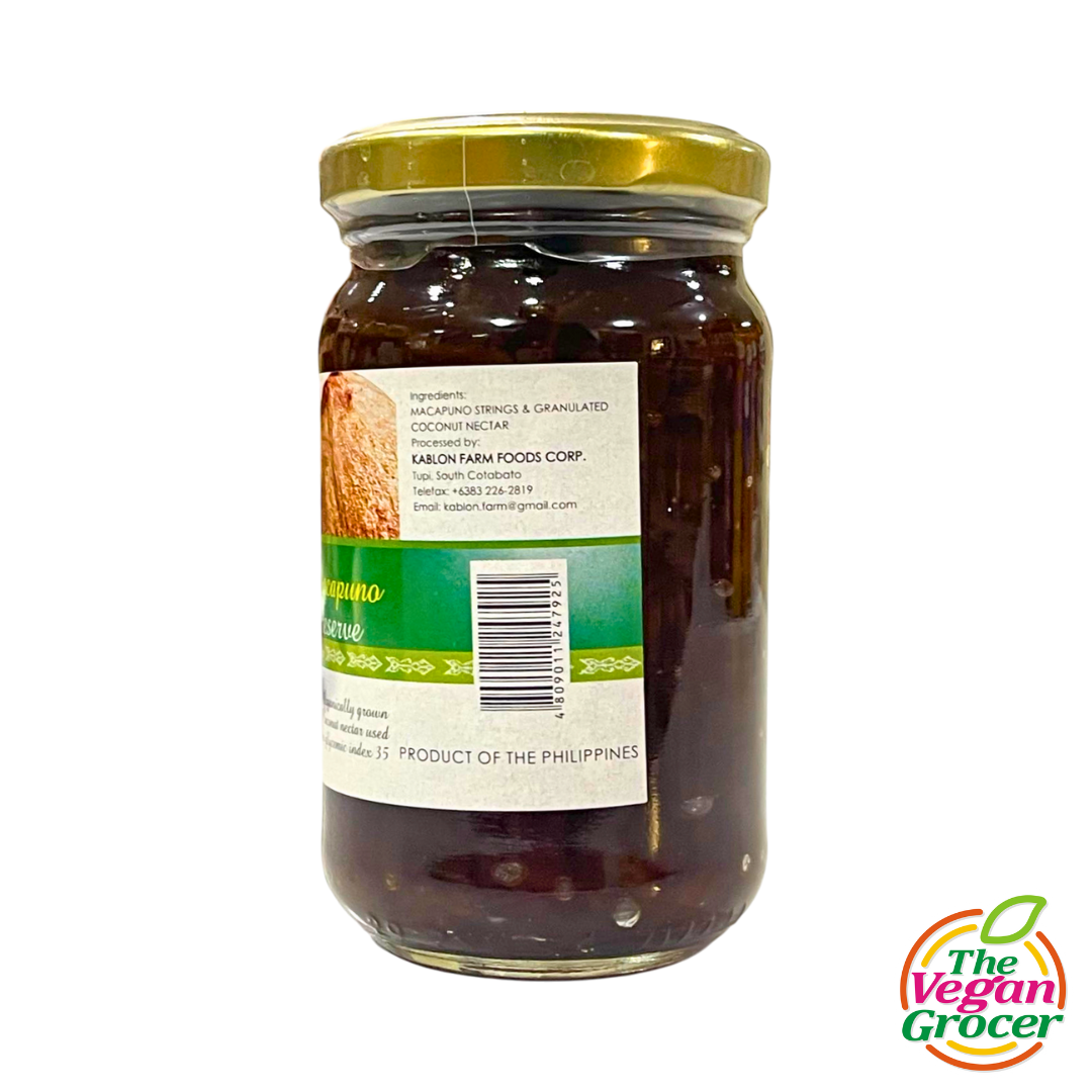 Kablon Farms Macapuno Preserve (with coconut sugar) 265g
