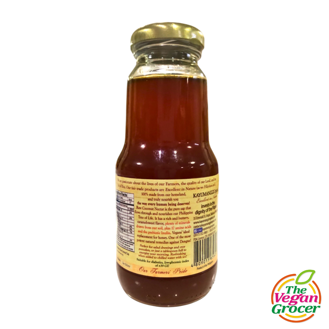 Kayumanggi Organics Raw Coconut Nectar Syrup 250mL