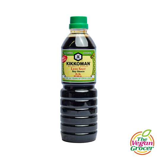 Kikkoman Naturally Brewed Less Salt Soy Sauce 600mL