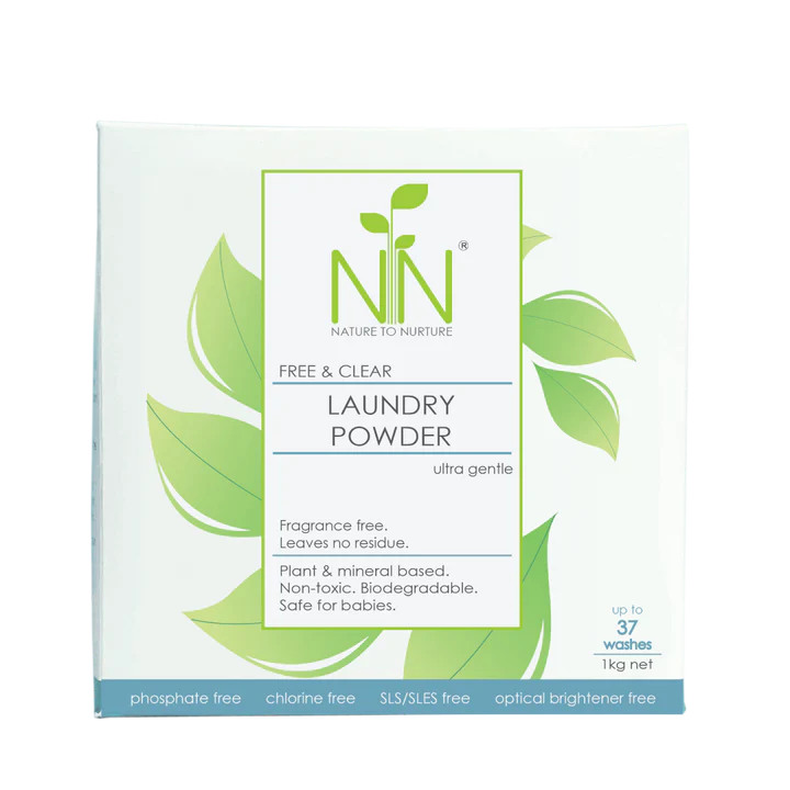 Nature to Nurture Laundry Powder 1kg