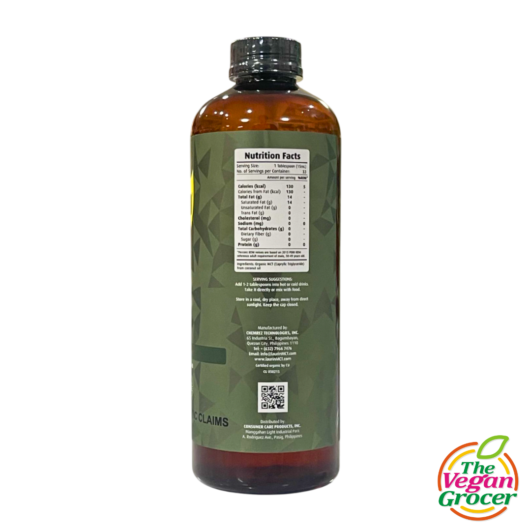 Laurin Pure C8 MCT Oil organic 500mL