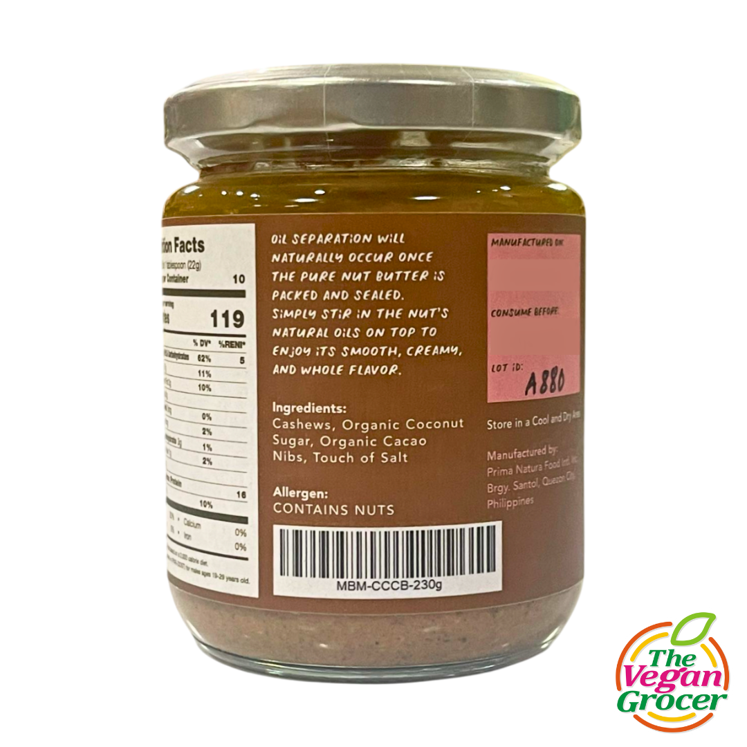 Made by Maxine Crunchy Cacao Cashew Butter 230g