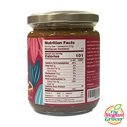 Made by Maxine Extra Dark Cacao Almond Butter 230g