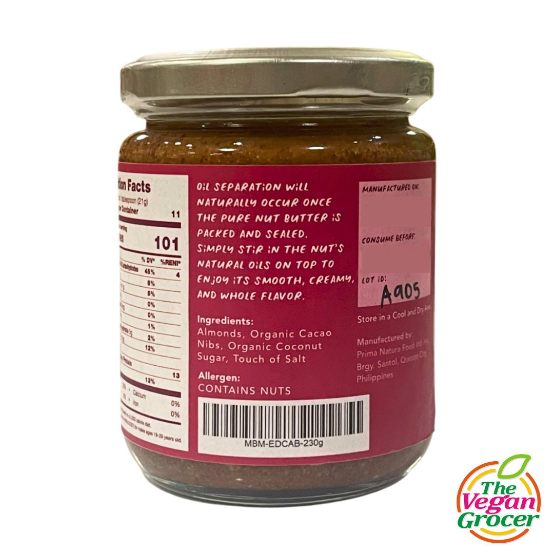 Made by Maxine Extra Dark Cacao Almond Butter 230g