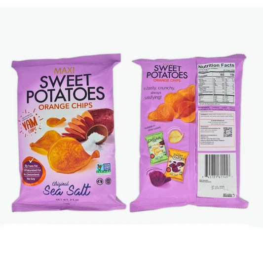 Maxi Sweet Potatoes Orange 70g (gluten-free, Halal)