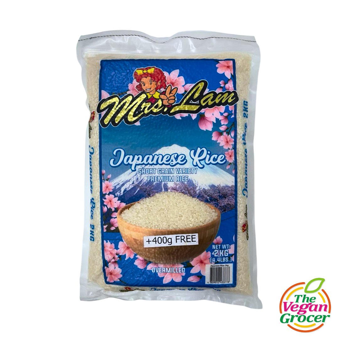 Mrs. Lam Japanese Rice 2kg – The Vegan Grocer Ph