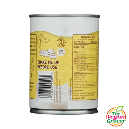 Nature's Charm Evaporated Oat Milk 360ml (gluten-free)