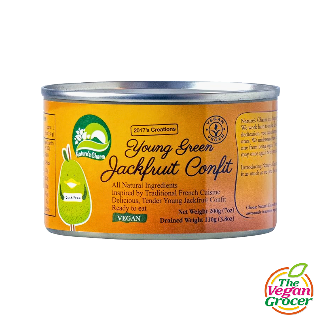 Nature’s Charm Young Green Jackfruit Confit 130g (gluten-free, soy-free)