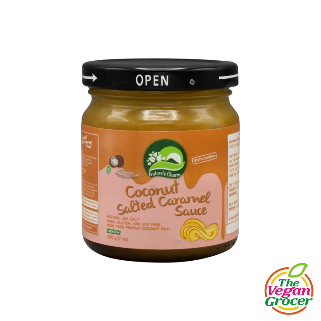 Nature’s Charm Coconut Salted Caramel Sauce 200g (Halal, gluten-free)