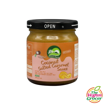 Nature’s Charm Coconut Salted Caramel Sauce 200g (Halal, gluten-free)