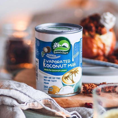 Nature's Charm Evaporated Coconut Milk 360mL (gluten-free)