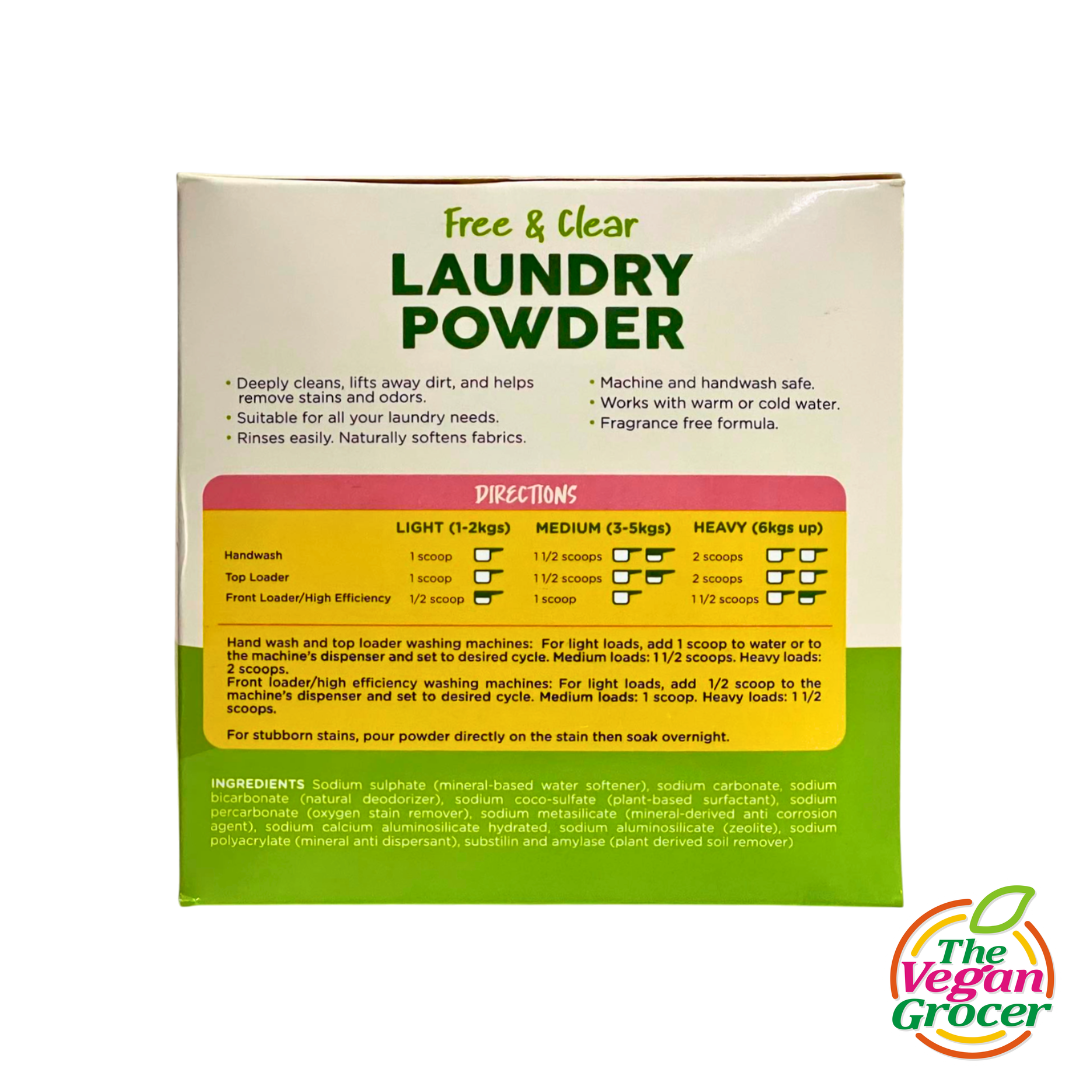 Nature to Nurture Laundry Powder 1kg