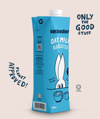 Oatbedient Barista Oatmilk 1L