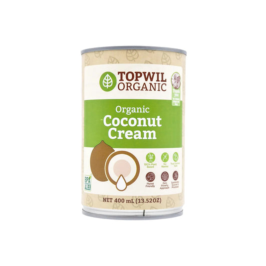 Topwil Organic Coconut Cream 400mL