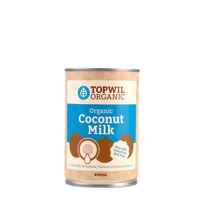 Topwil Organic Coconut Milk 400mL