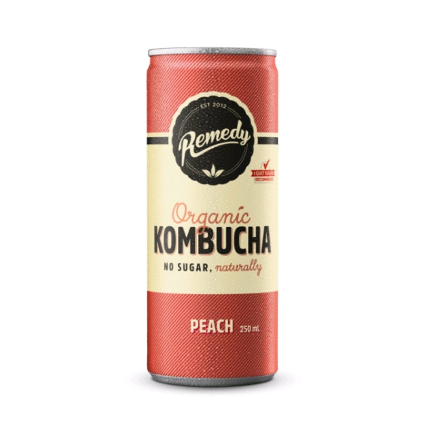 Remedy Peach in can 250mL