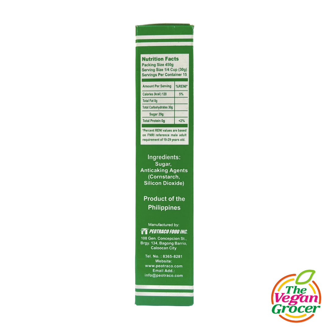 Peotraco Confectioner Sugar 450g