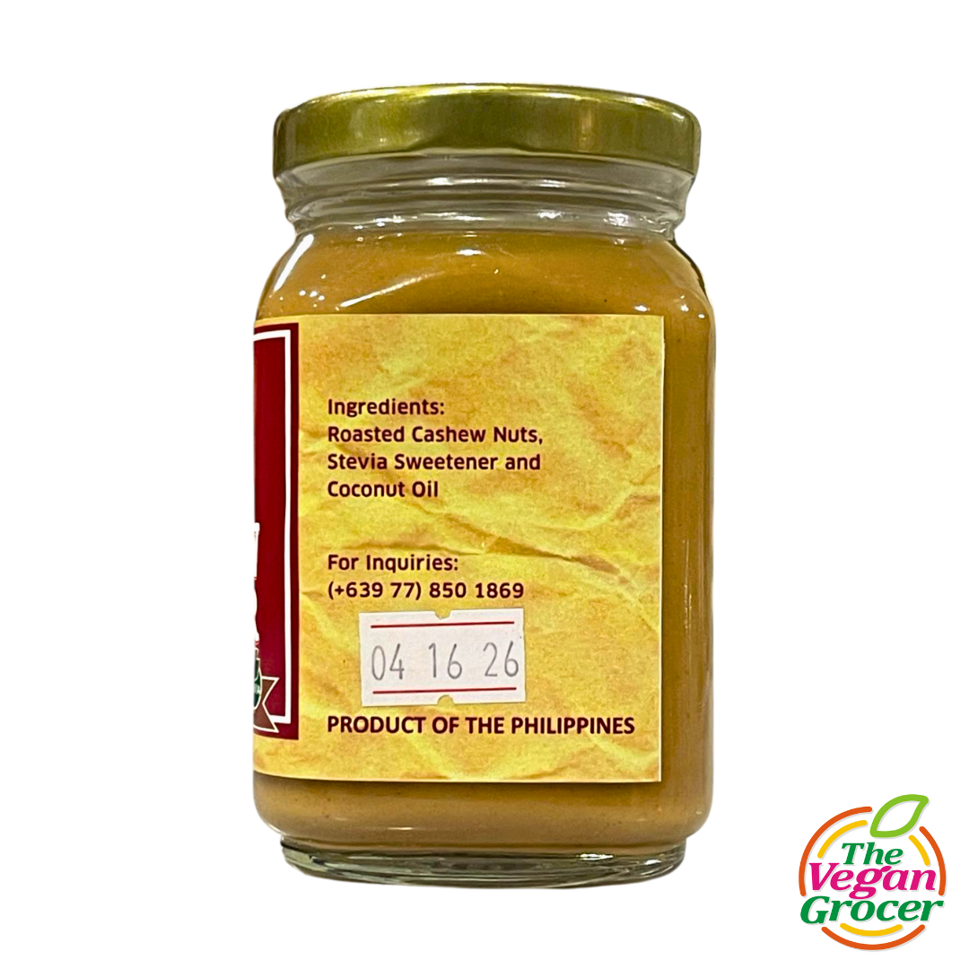 Pidiong's Cashew Butter Creamy with Stevia 250g (sugar-free)