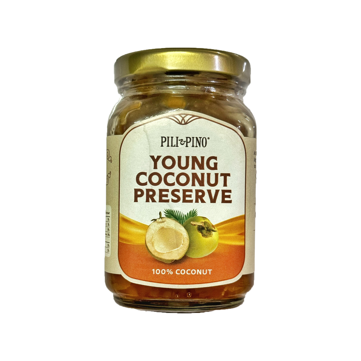 Pili & Pino Young Coconut Preserve 280g (gluten-free)