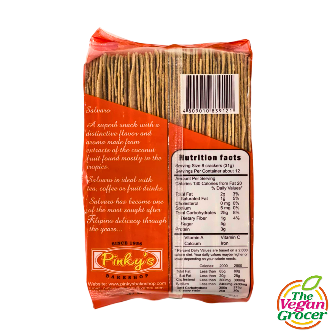 Pinky's Salvaro Coconut Crackers