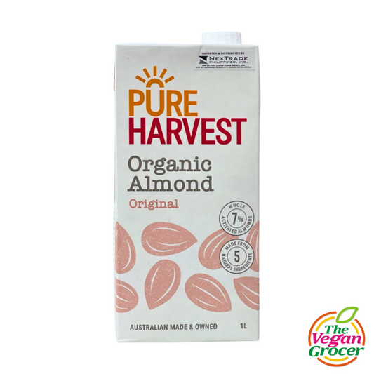 Pure Harvest Organic Almond Milk Original 1L (gluten-free, soy-free)
