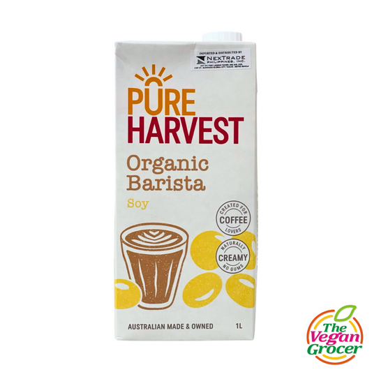 Pure Harvest Organic Soy Milk Barista 1L (gluten-free, nut-free)
