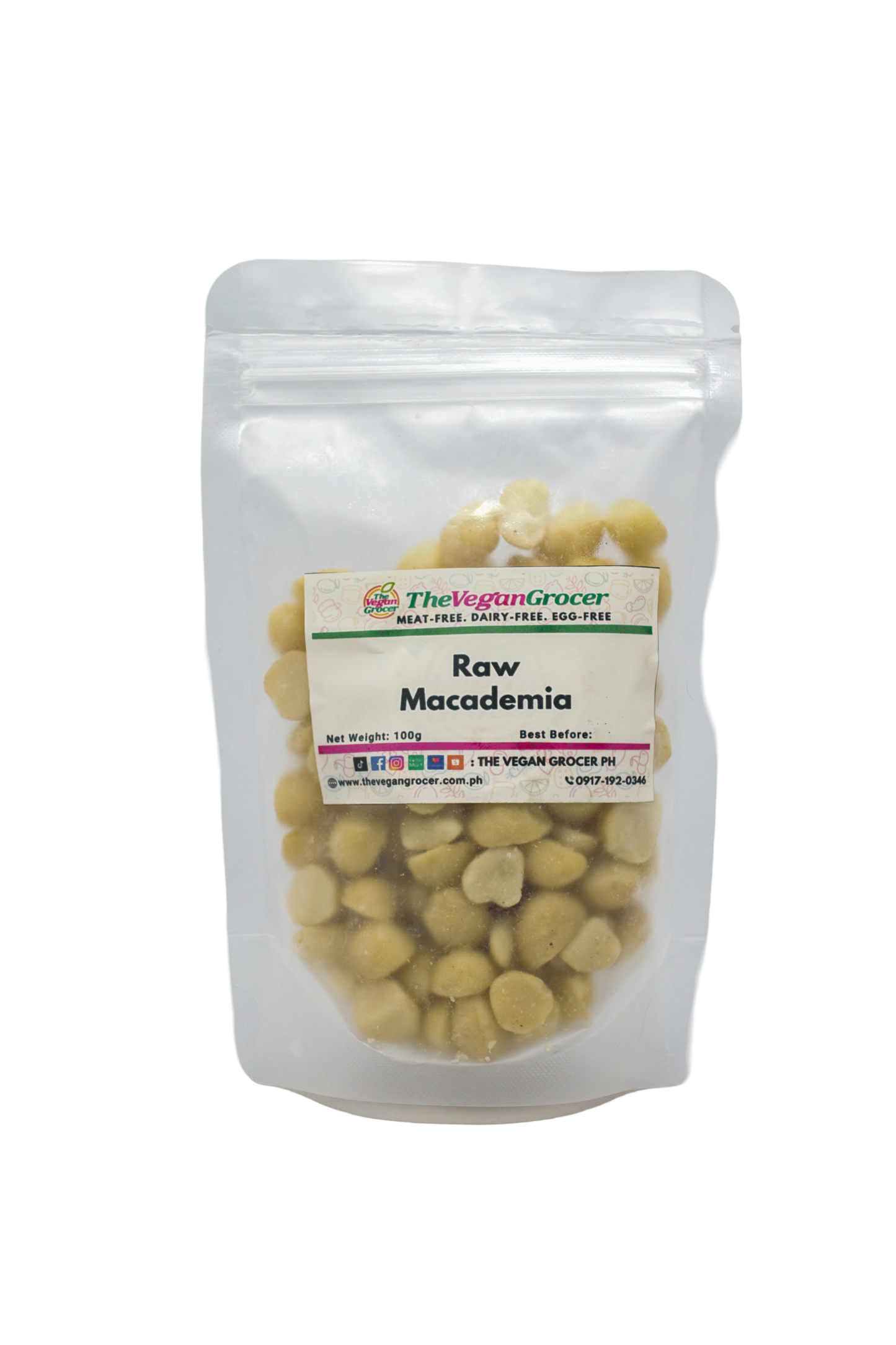 TVG Raw  Macadamia 100g