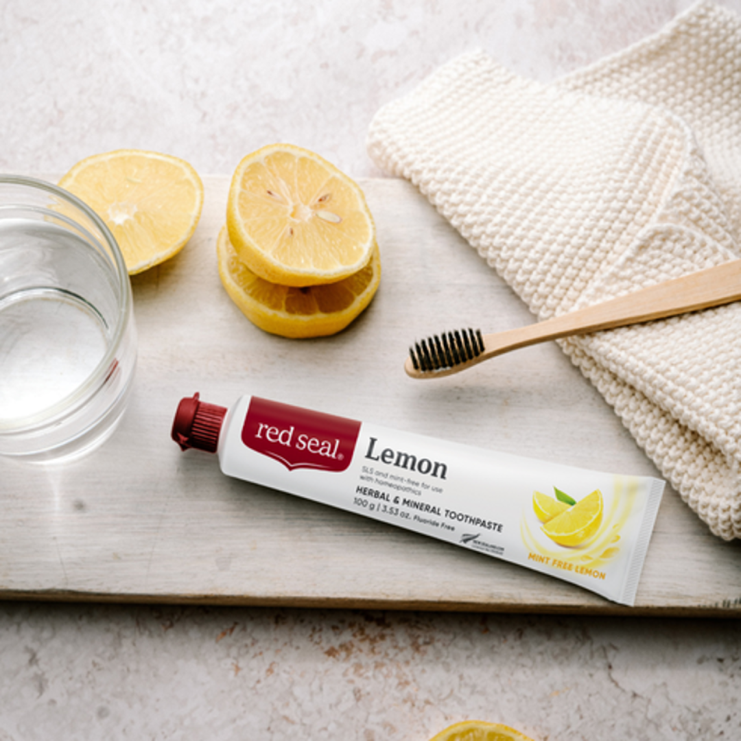 Red Seal Lemon ToothPaste 100g (fluoride-free)
