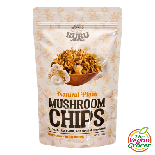Ruru Mushroom Chips (Natural Plain Flavor) 100g