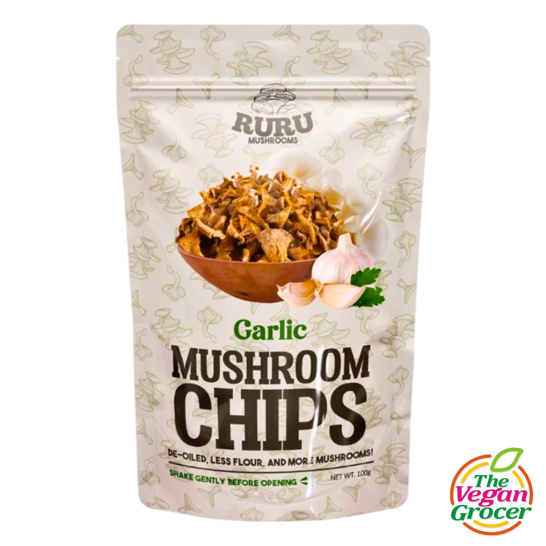 Ruru Mushroom Chips (Garlic Flavor) 100g