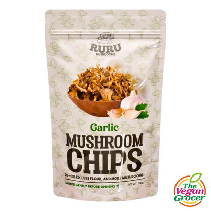 Ruru Mushroom Chips (Garlic Flavor) 100g