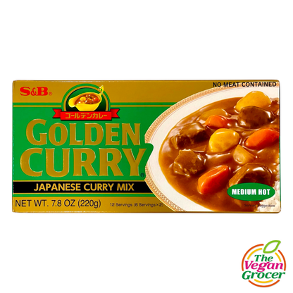 S&B Golden Curry Medium Hot 220g
