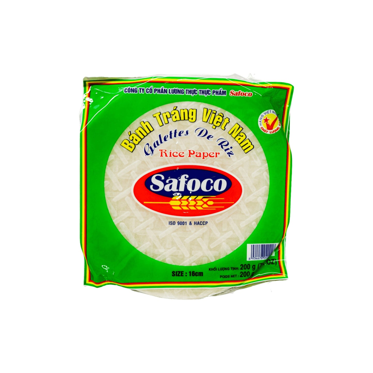 Safoco Rice Wrapper