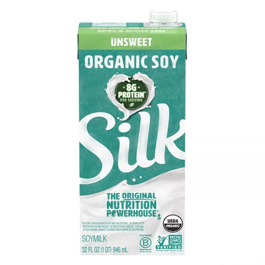 Silk Soy Milk Unsweetened 946mL
