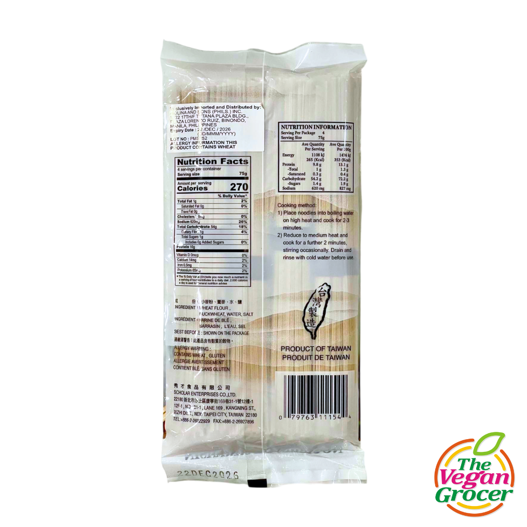 Six Fortune Buckwheat Noodles 300g