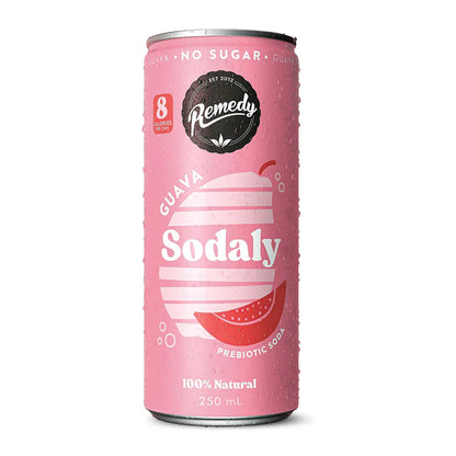 Remedy Sodaly Guava 250mL