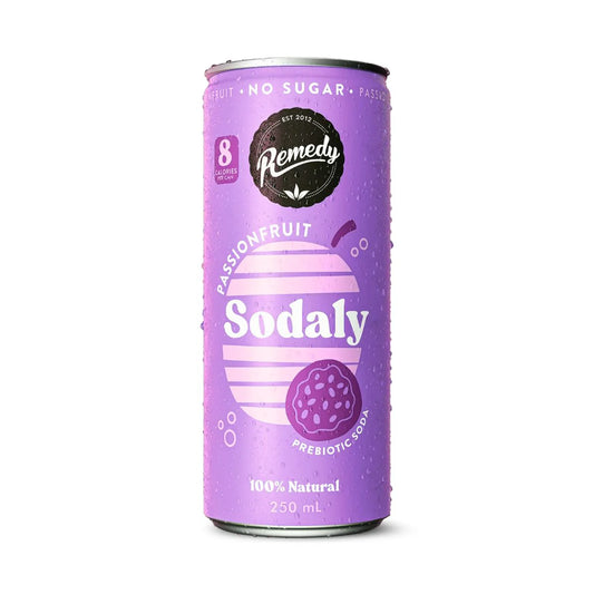 Remedy Sodaly Passionfruit 250mL