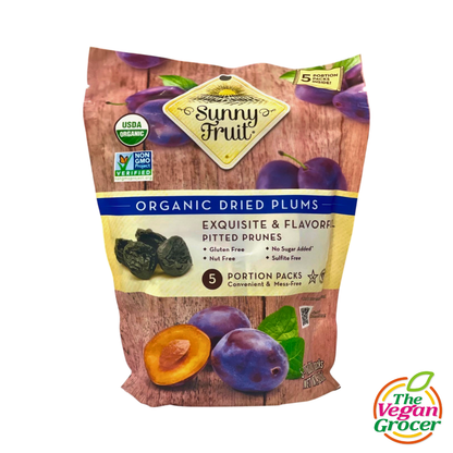 Sunny Fruit Organic Dried Plums 150g 5x30g