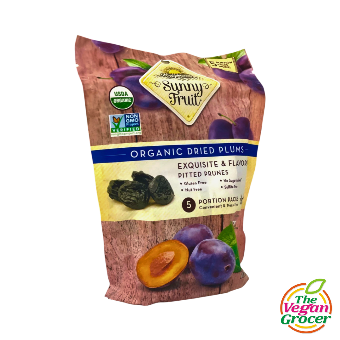 Sunny Fruit Organic Dried Plums 150g 5x30g