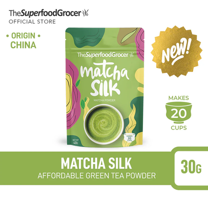 The Superfood Grocer Matcha Silk Matcha Green Tea Powder 40g